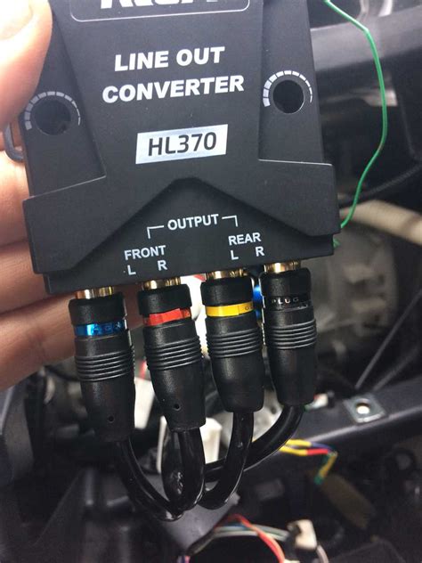 Understanding The Wiring Diagram For A Metra Line Out Converter