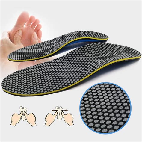 EVA Orthopedic Insoles Orthotics Flat Foot Health Sole Pad For Shoes