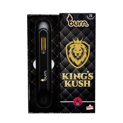 Burn Disposable Vapes Kings Kush Gram