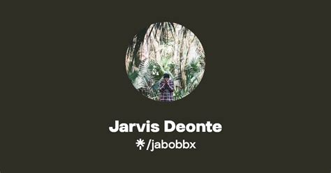 Jarvis Deonte Instagram Facebook Tiktok Linktree