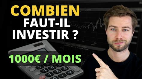 Gagner 1000 De Dividendes Par Mois Combien Faut Il Investir