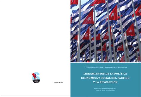 Lineamientos De La Política Económico Y Social Del Partido Y La Revolución