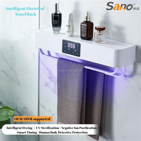 Smart Bathroom Intelligent Bath Electric Towel Dryer Heaters Rails Wall