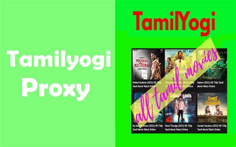 Tamilyogi Proxy Sites List For Jan 2024 {updated}