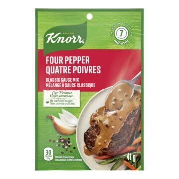 Mélange à sauce aux cinq poivres Knorr Super C