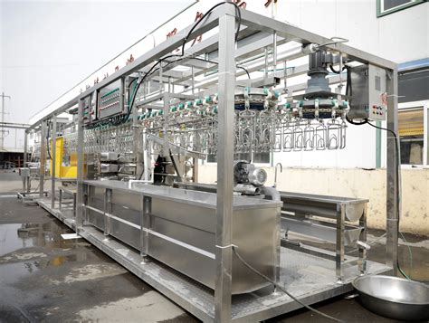 Halal Chicken Mobile Slaughterhouse Poultry Slaughtering Machine