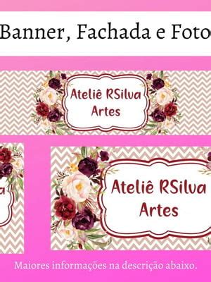 Arte Digital Fachada De Loja Compre Produtos Personalizados No Elo7