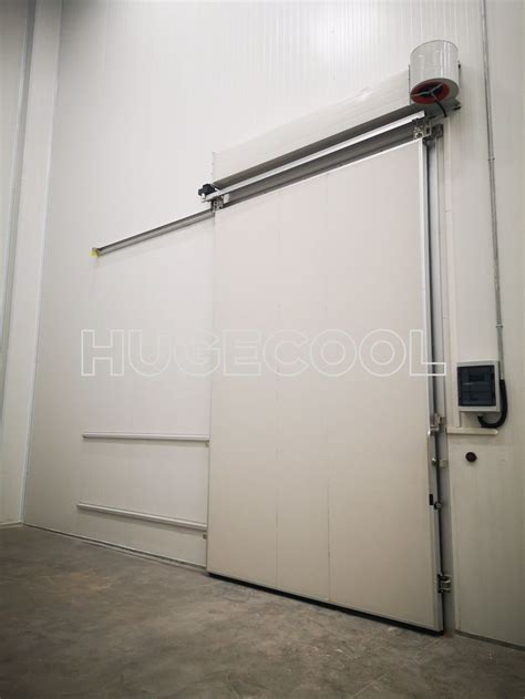 Walk In Freezer Sliding Doorcold Storage Room Sliding With Pvc Curtain