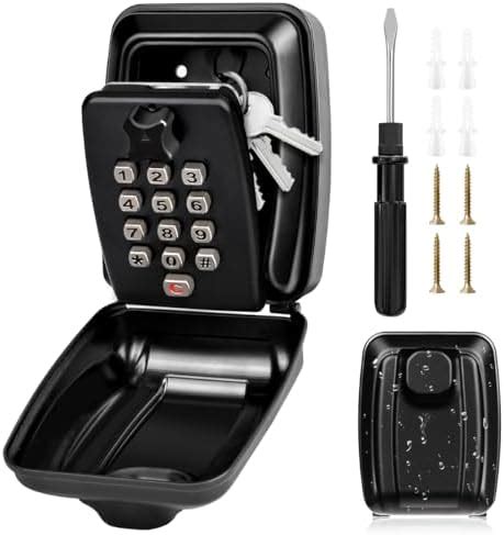 Key Lock Box Heavy Duty Large Capacity Hang Up Wall Mount Diyife