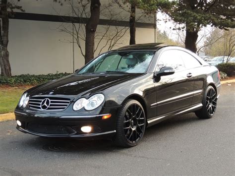 2003 Mercedes Benz Clk500 Sport Coupe 1 Owner Loaded Niche Wheels