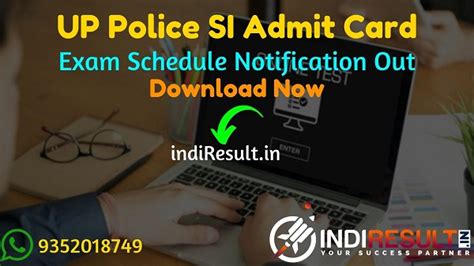 Up Police Si Admit Card 2021 Direct Download Link Upprpb Sub Inspector