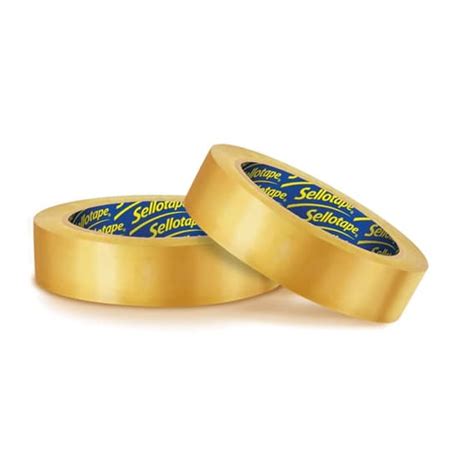 Sellotape Original Golden Sticky Tape Standard 6 Pack Tape Ypo