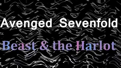 Avenged Sevenfold Beast And The Harlot Lyrics YouTube