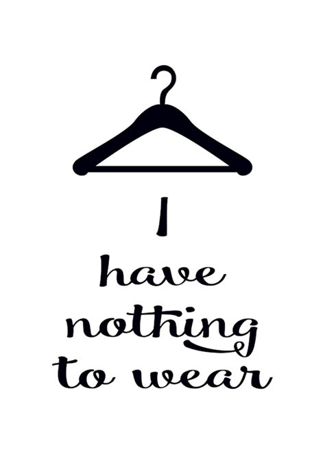 Nothing To Wear Posters And Prints By Viktor Håkansson Printler