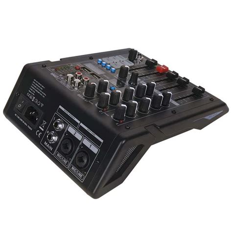 DNA EF MIX 4 Mixer Audio 4 Kanałowy USB MP3 Bluetooth Analogowy