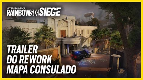 Rainbow Six Siege Trailer Do Rework Do Mapa Consulado Ubisoft Brasil