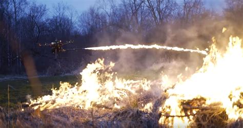 Flamethrower Drones And Firework-Shooting Drones Exist Because Who ...