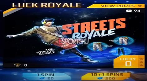 Kapan Rilis Event Streets Royale Free Fire FF Esportsku