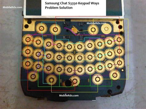 Samsung Chat S3350 Repair Keypad Ways Problem Solution