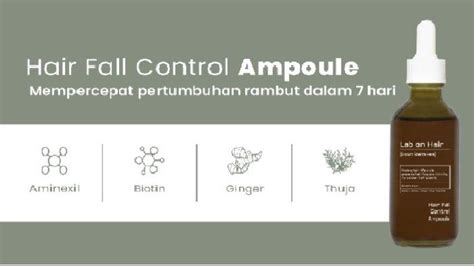 Review Lab On Hair Anti Hair Fall Ampoule Serum Solusi Tepat Untuk