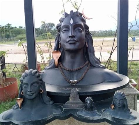 Black Stone Adiyogi Shiva Statue Temple At Rs 24000 In Jaipur ID