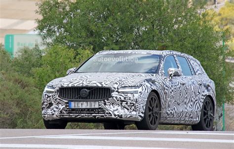 Spyshots Volvo V Polestar R Looks Like A Sleeper Wagon