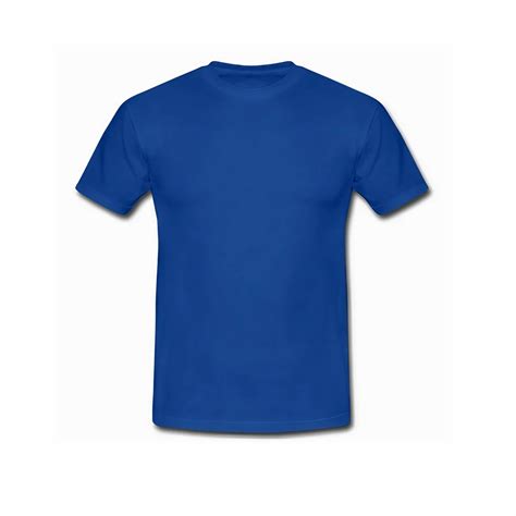 Cotton Blue Men Plain T Shirt Round Neck At Rs 225 In Tiruppur Id