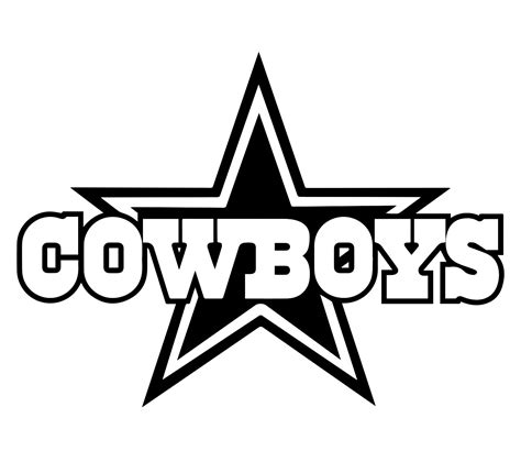 Dallas Cowboys Nfl Logo Svg Cutting Files For The Cricut And Etsy