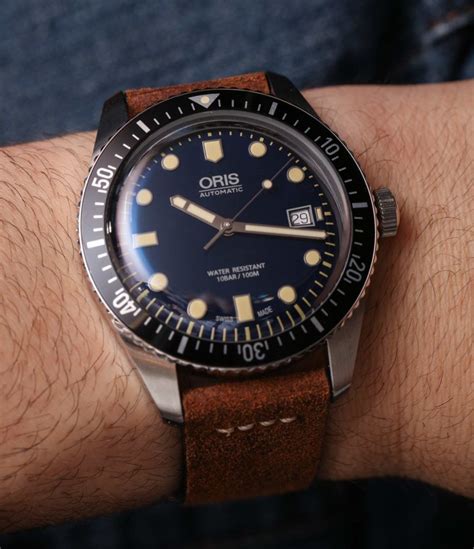 Oris Divers Sixty Five 42mm Watch Hands On ABlogtoWatch