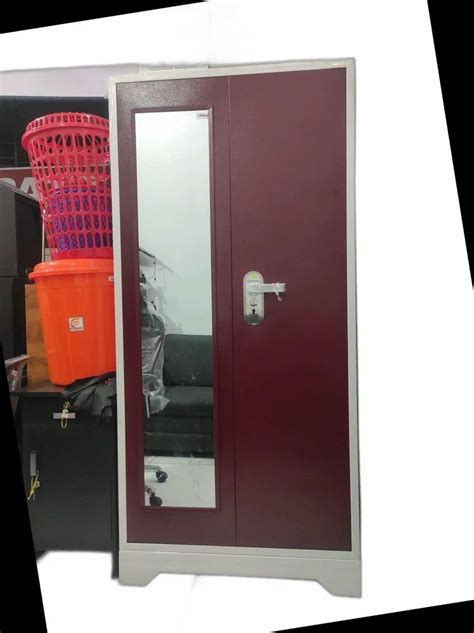 2 Door With Locker Steel Almirah With Mirror At ₹ 14000piece In