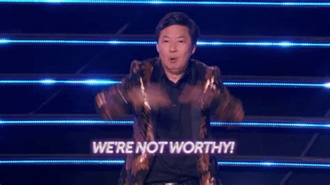 Were Not Worthy GIFs - Find & Share on GIPHY