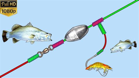 How To Tie Fishing Knot Two Hook For Deep Sea Fishing Youtube