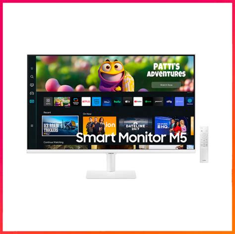 Samsung Smart M5 27Inch White | Home Gears