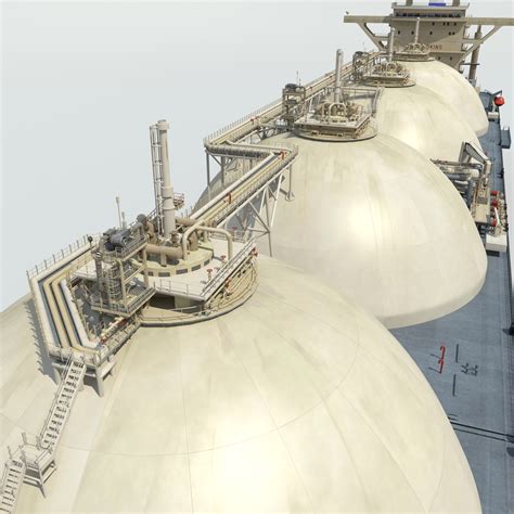 LNG Tanker 3D Model $139 - .fbx .max .obj - Free3D