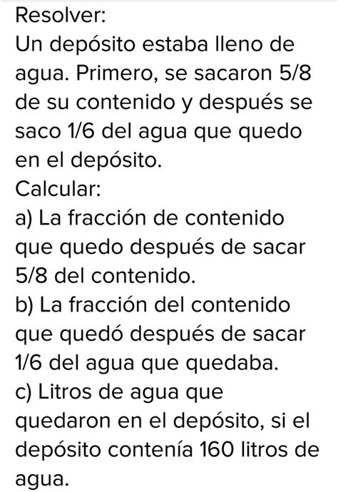 SOLVED Ayuda necesito presentar esto para mañana Resolver Un depósito