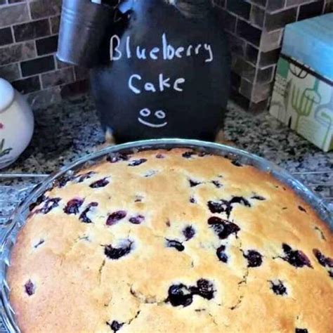 Easy Blueberry Cake Lovefoodies