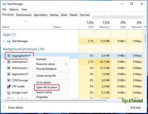 Apa Itu Proses AggregatorHost Exe Di System Windows Mastertipsorialindo