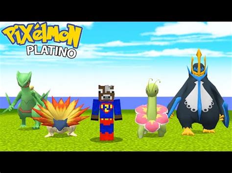 Consigo Evoluciones Muy Poderosas Pixelmon Platino Minecraft