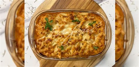 MASSA GRATINADA FRANGO E MOLHO ROSÉ Receitas Edu Guedes Site