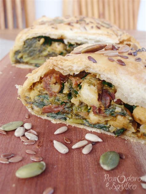 Strudel Salato Alle Cime Di Rapa Ricetta Vegan Veganly It