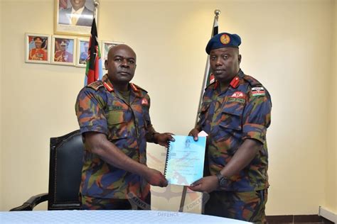 KENYA AIR FORCE FORMATION COMMANDERS SIGN PERFORMANCE CONTRACTS ...