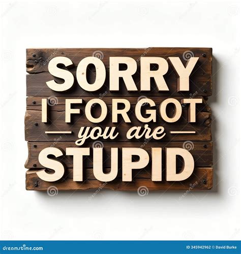 Vintage Sarcastic Sign Text Genius Mind Limit Stupid Ignorance People