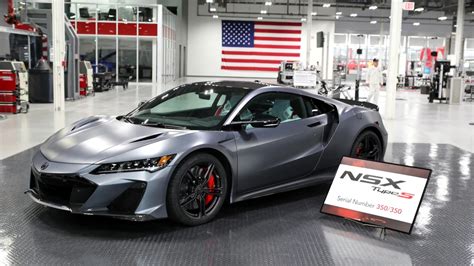 Este es la unidad final del Honda Acura NSX de segunda generación