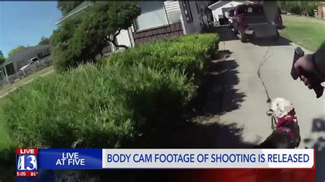 Ogden Police Release Body Cam Footage Of Officer Shooting Pit Bull