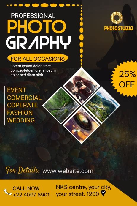 Copy Of Photography Flyer Sale Postermywall