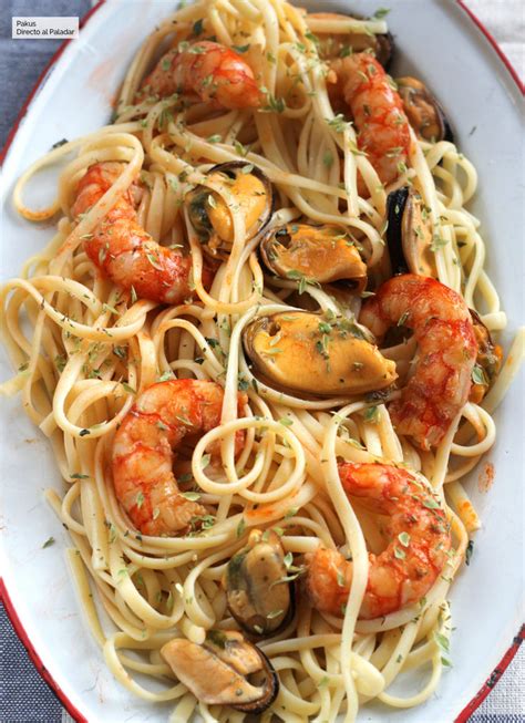 Espaguetis Frutti Di Mare La Receta De Pasta Para Quienes Aman El Marisco