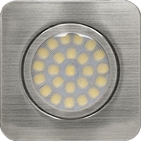 LED Kastverlichting Spot 56mm Dimbaar RVS Look 3 Watt 4200K