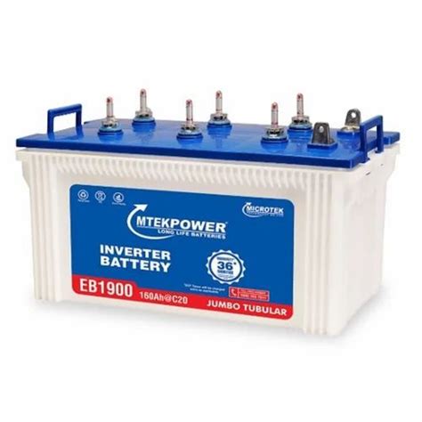 Mtek Power EB1900 Inverter Battery 160 Ah At Rs 10200 In Noida ID