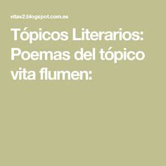 Ideas De T Picos Literarios Topicos Literarios Literario