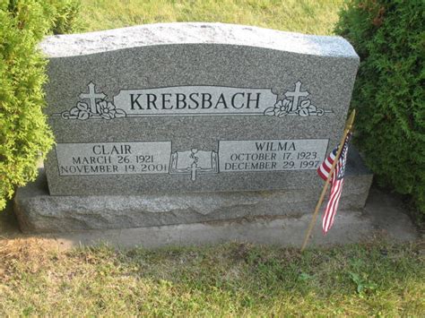 Edward Clair Krebsbach Find A Grave Memorial